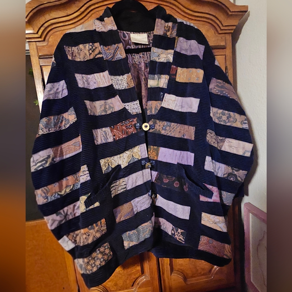 Native Wear Designs boho kimono jacket Vintage 90s